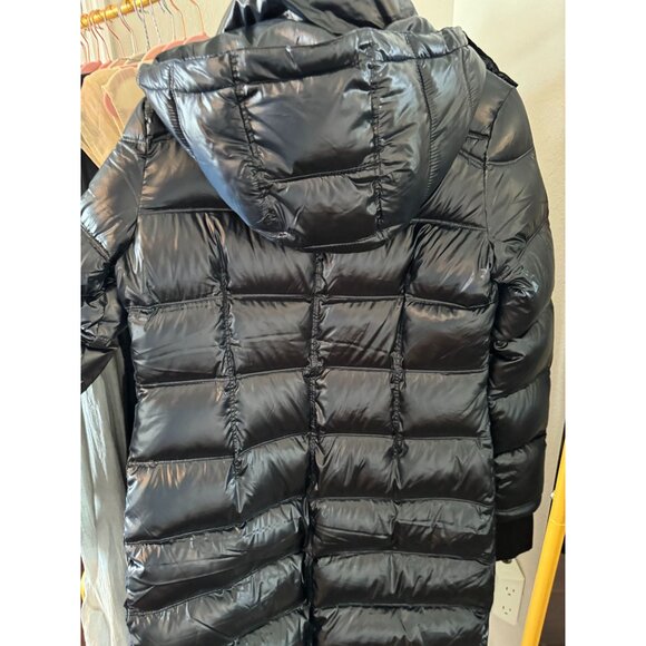 BCBG MAX AZRIA METALLIC SAPPHIRE DOWN COAT Size M, NWT - Picture 4 of 12